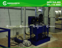 GREENMECH cung cấp hệ thống rút liệu tự động sản xuất viên nén