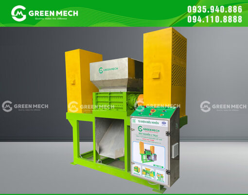 Máy nghiền 2 trục GREEN MECH chất lượng cao