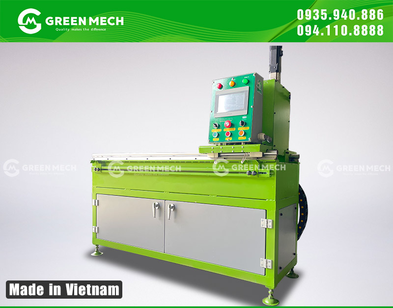 Chỉ cần cài đặt thông số trên bảng điều khiển máy sẽ hoàn toàn mài tự động rất tiện lợi