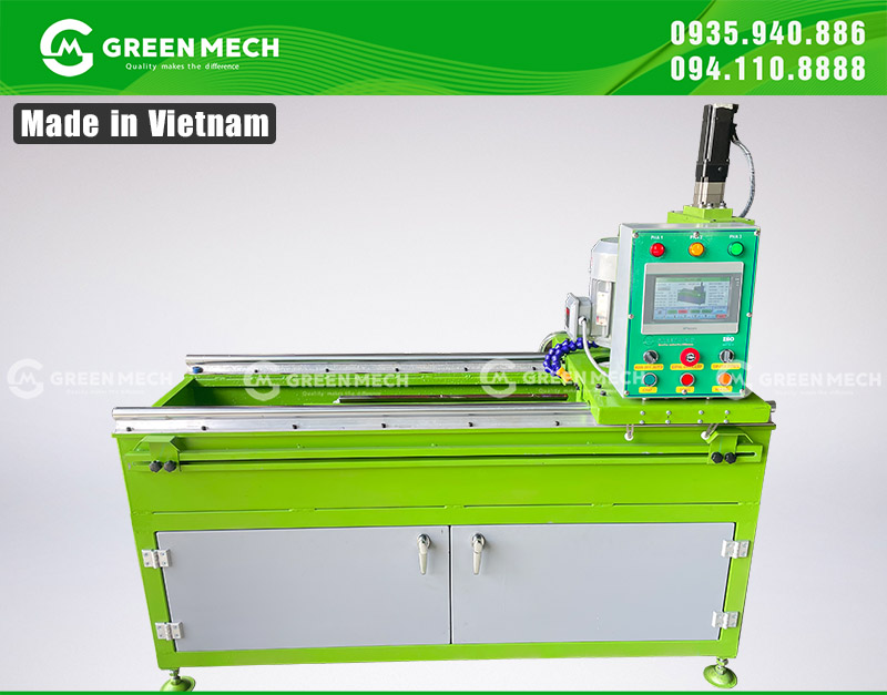 Máy mài dao băm thông minh tự động HT700 có thiết kế đẹp, gọn gàng, tối ưu cho xưởng sản xuất hiện đại